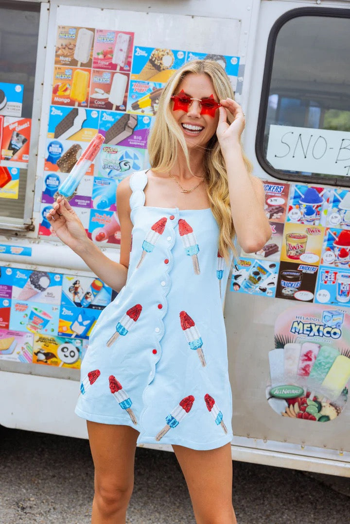 SALE! Queen of Sparkles Bomb Pop Dress shophoneybunnys SALE! Queen of Sparkles Bomb Pop Dress shophoneybunnys
