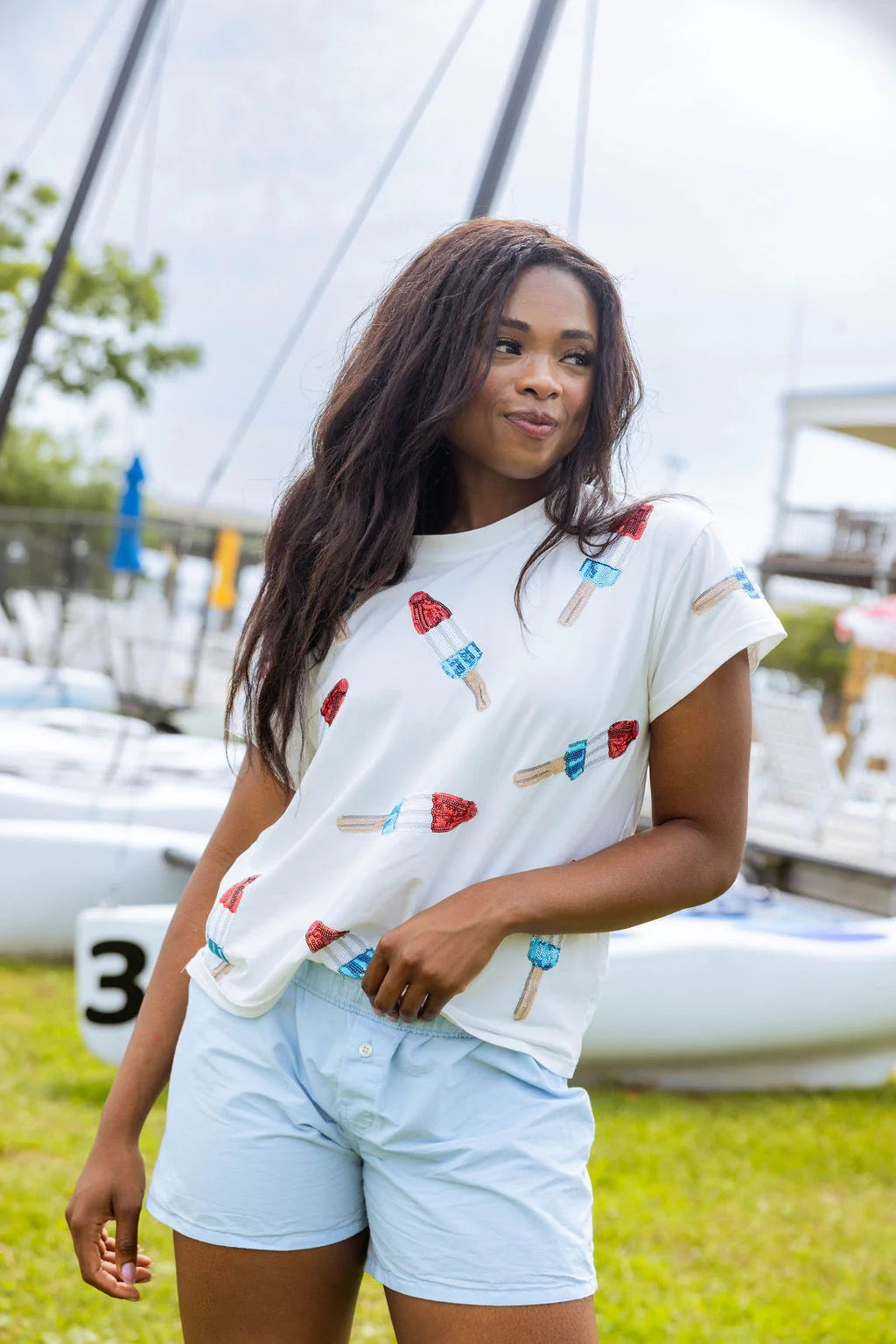 SALE! Queen of Sparkles Bomb Pop Tee