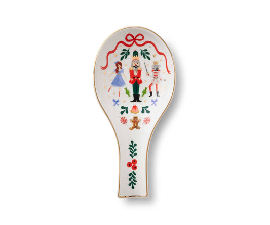 Nutcracker Porcelain Spoon Rest