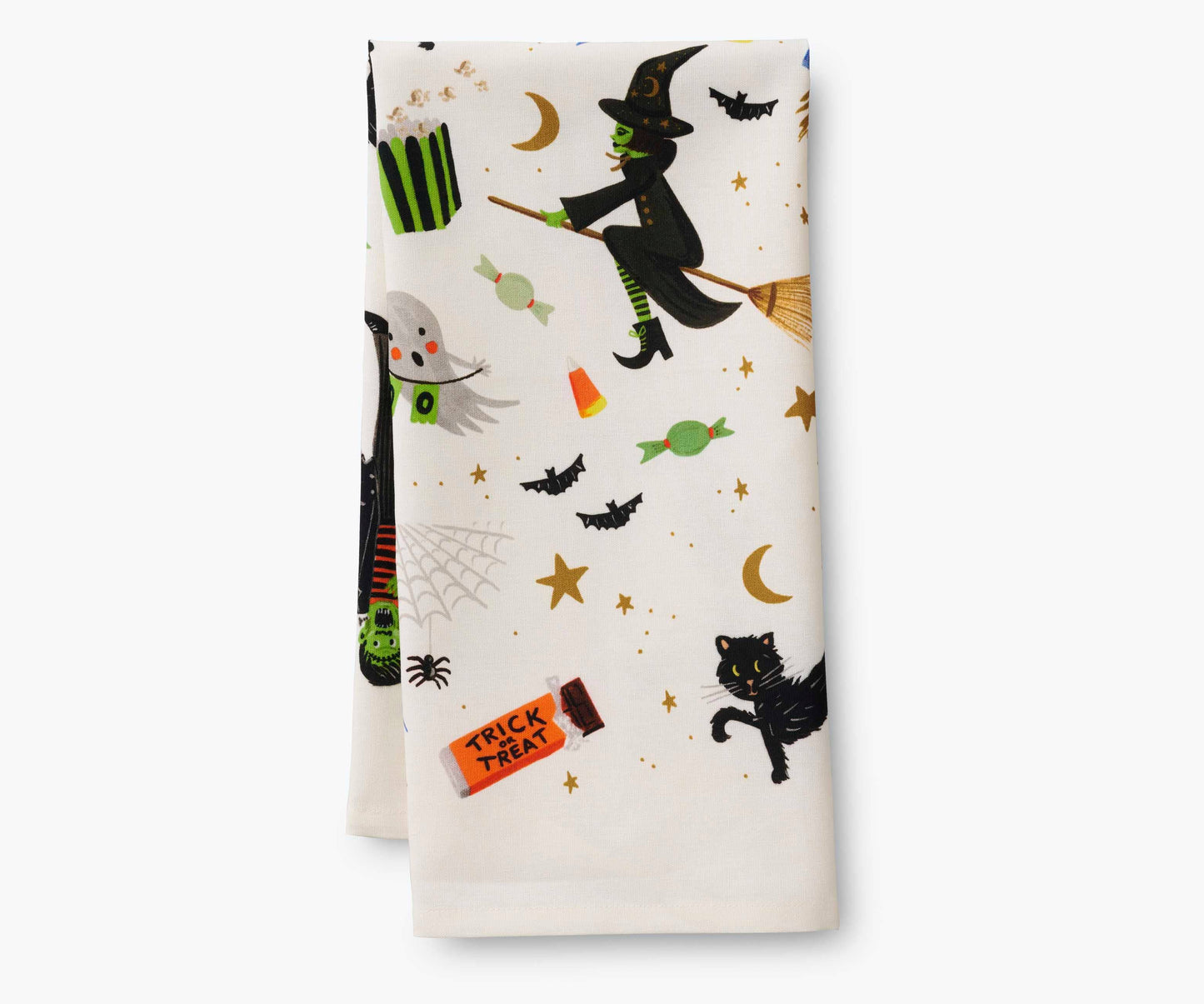 Halloween Parade Tea Towel