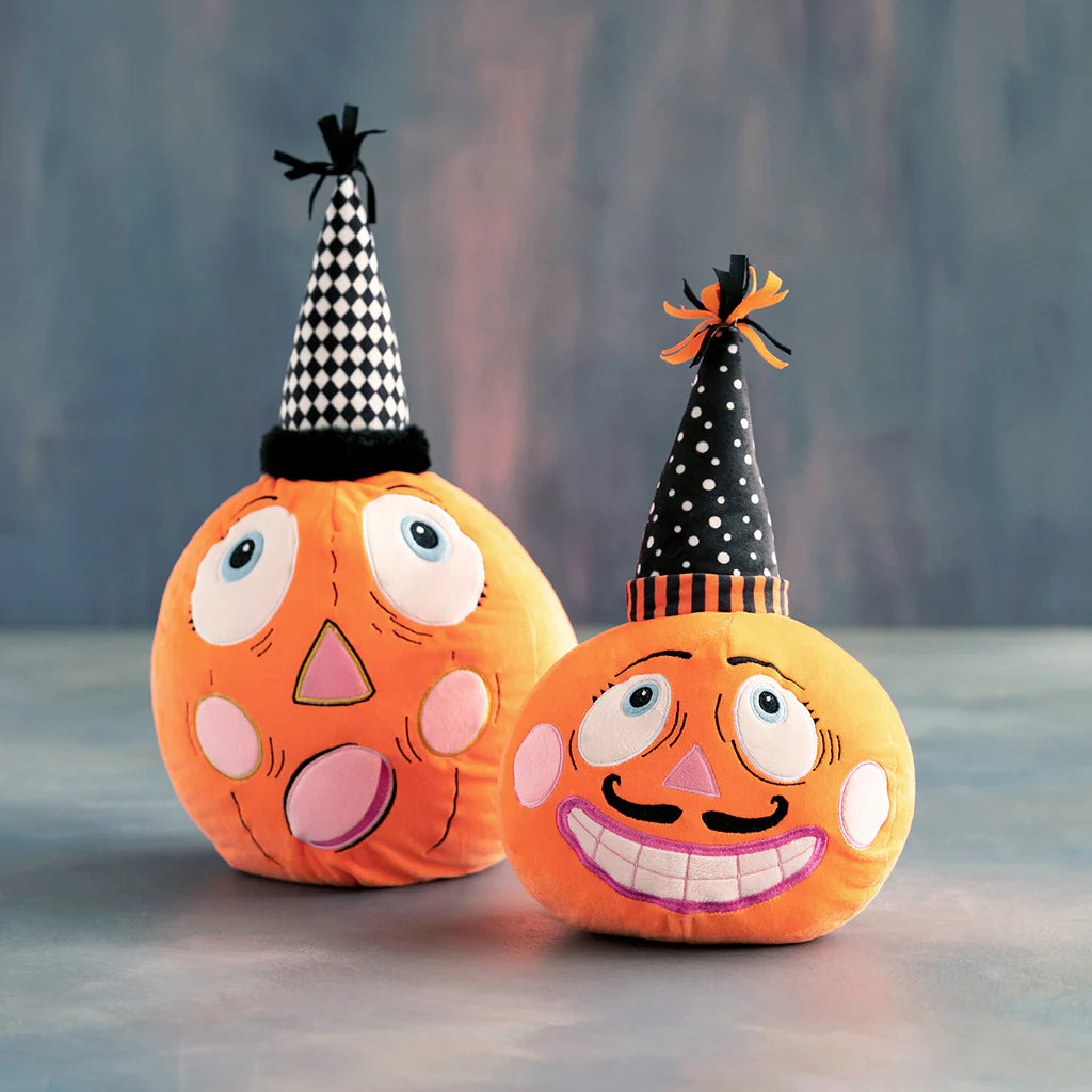 Glitterville Mustachio & Surprise Pumpkin Plush